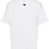 Prada Triangle-logo Cotton T-shirt