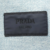 Prada 2010s Logo-Plaque Denim Shirt