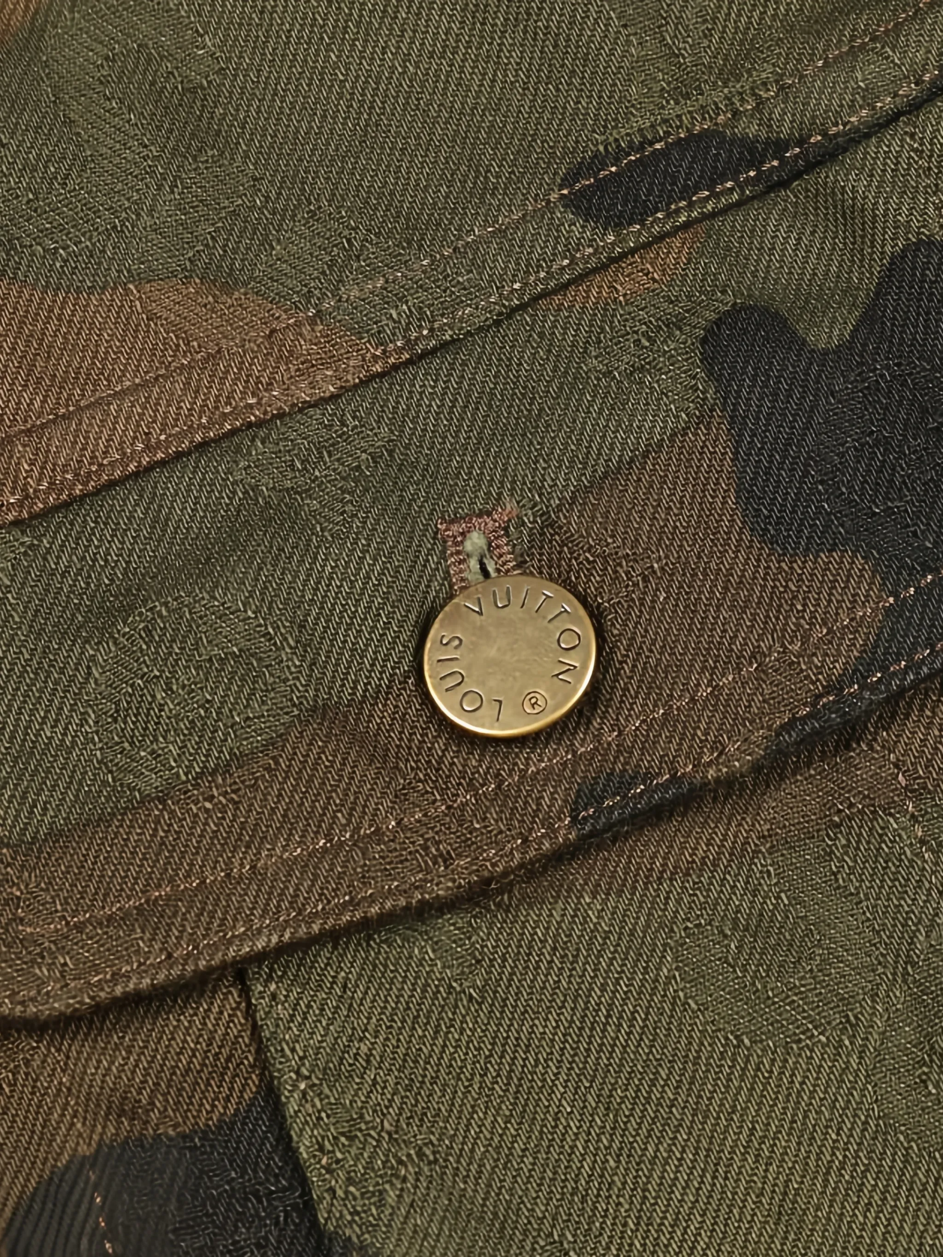 Louis Vuitton x Supreme Camouflage-Effect Jacket