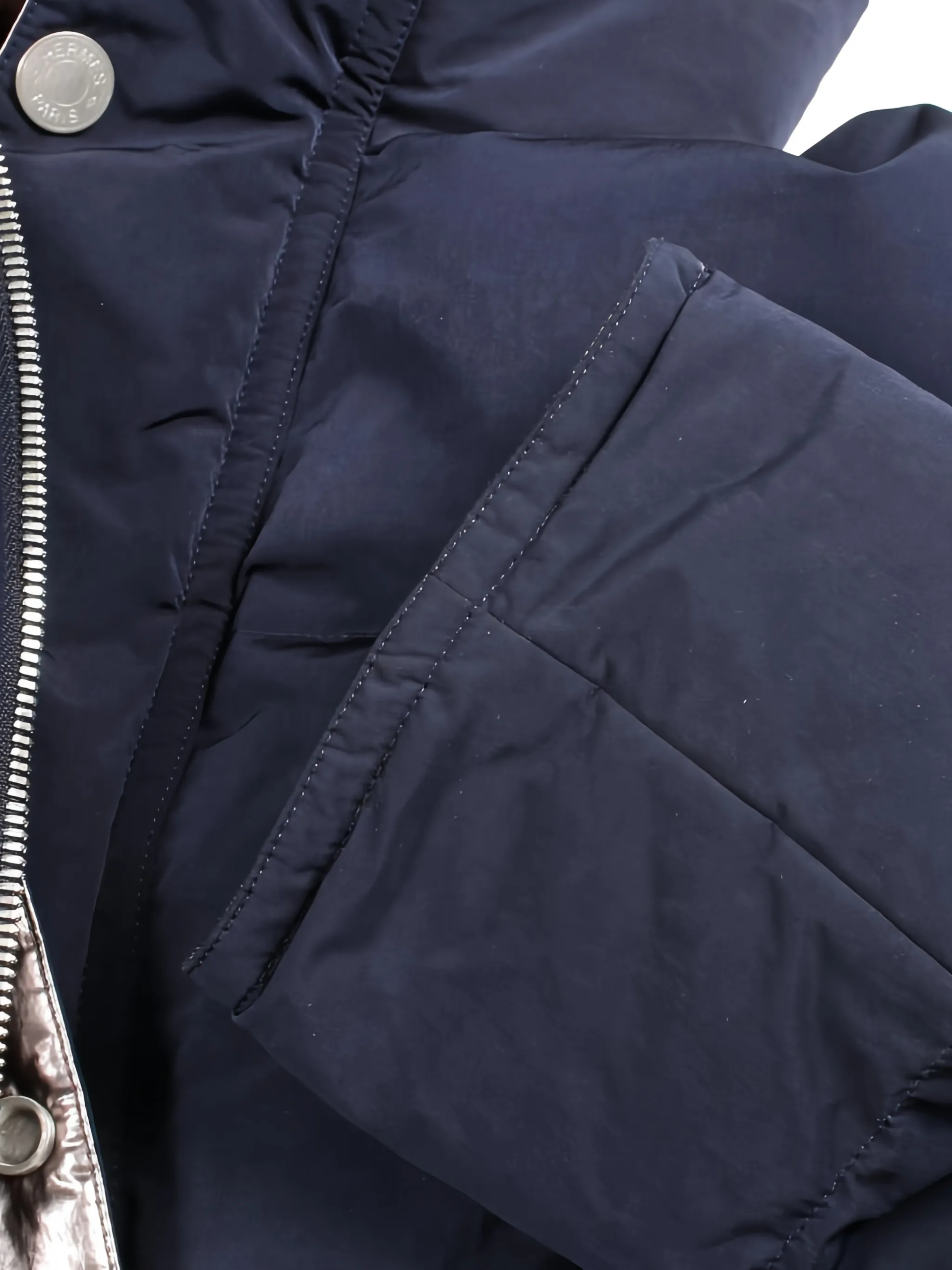 Hermès 2000s Serie Hooded Padded Jacket