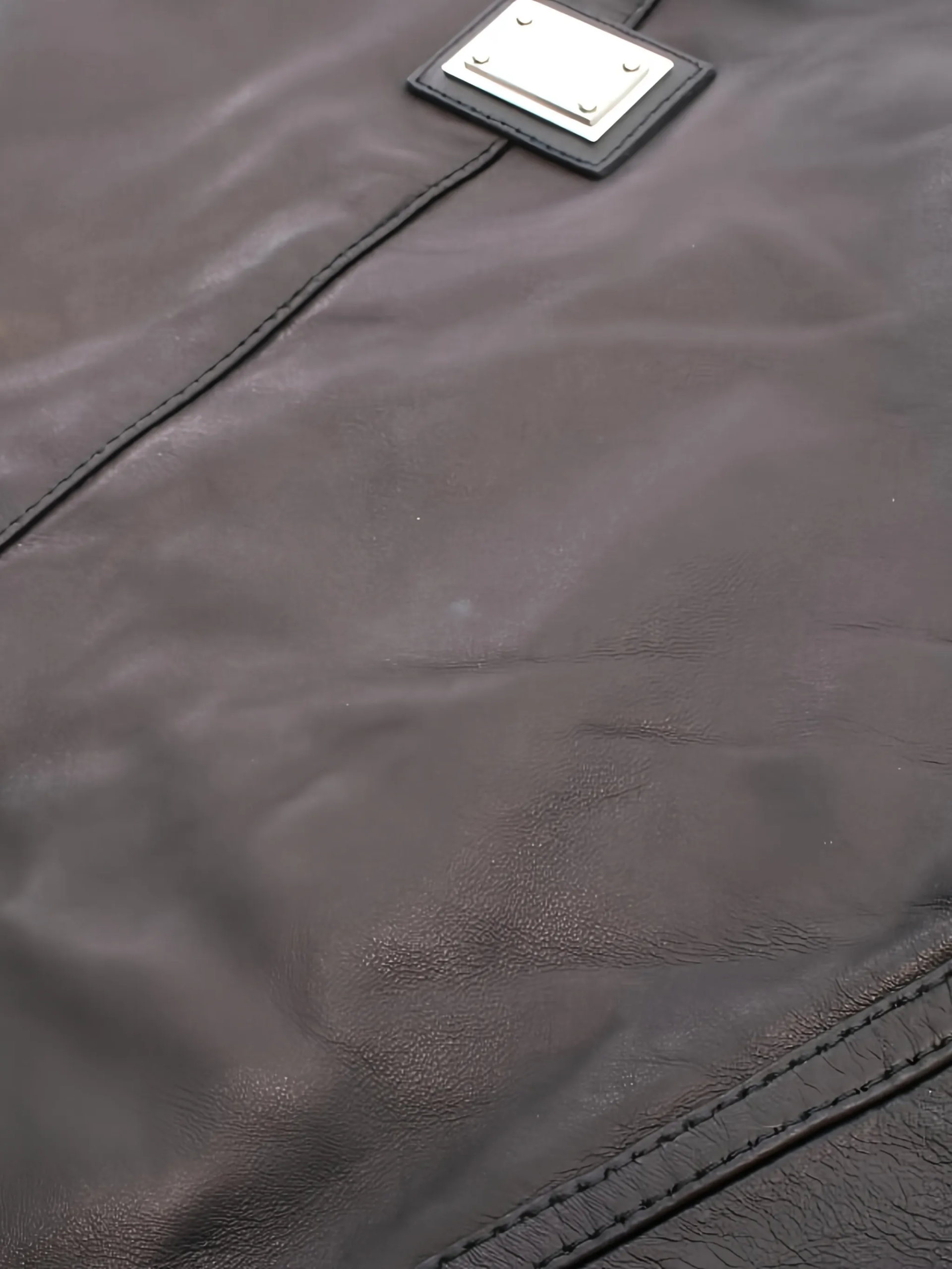 Dolce & Gabbana 2010s Zipped Lambskin Biker Jacket