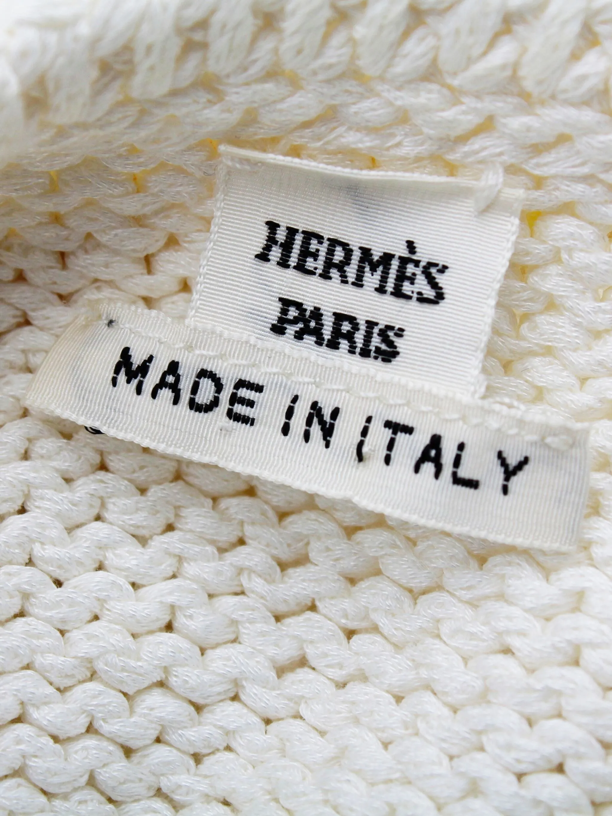 Hermès Boat-Neck Cotton T-shirt
