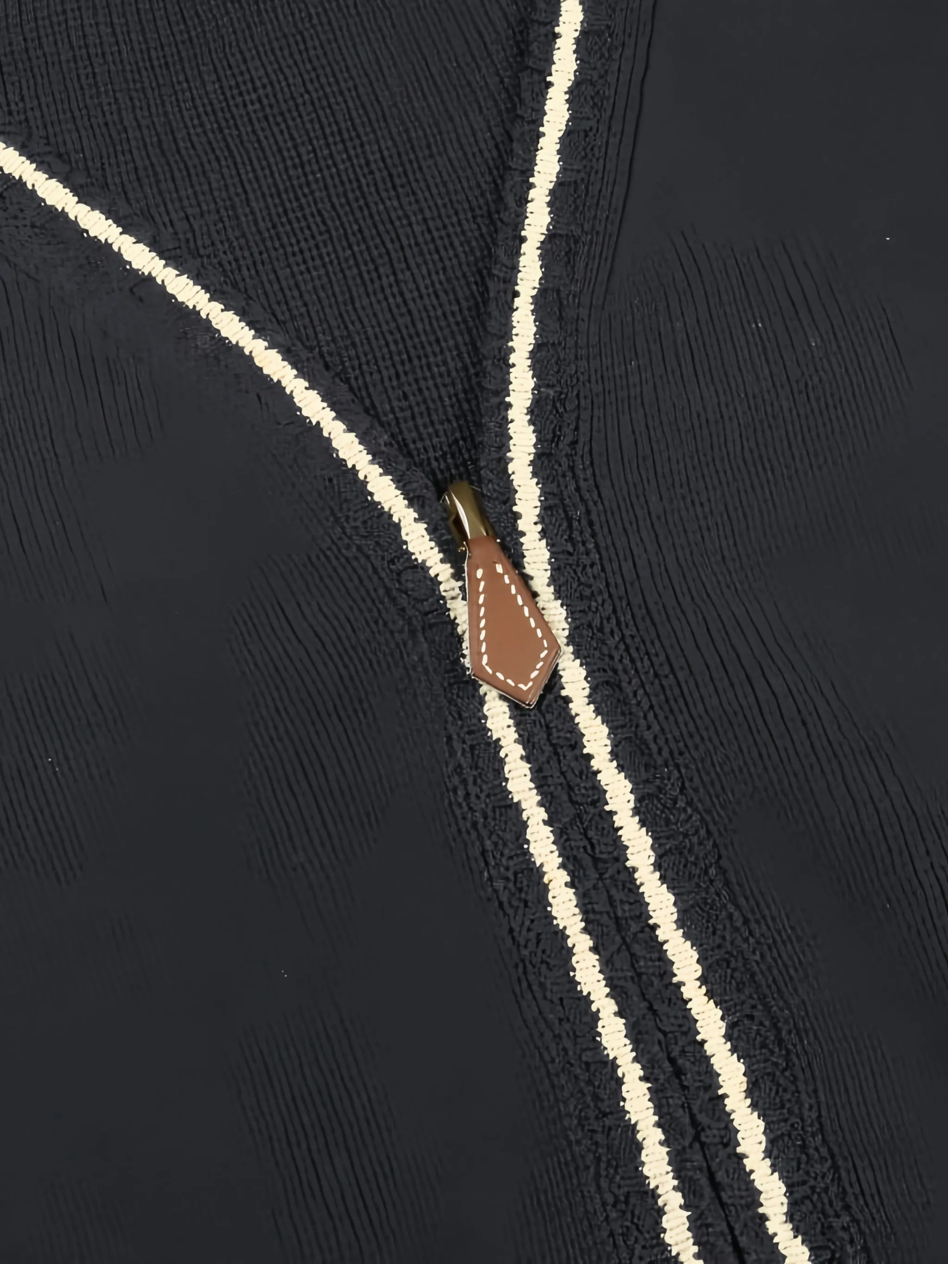 Hermès 2000s Zip Knit Vest