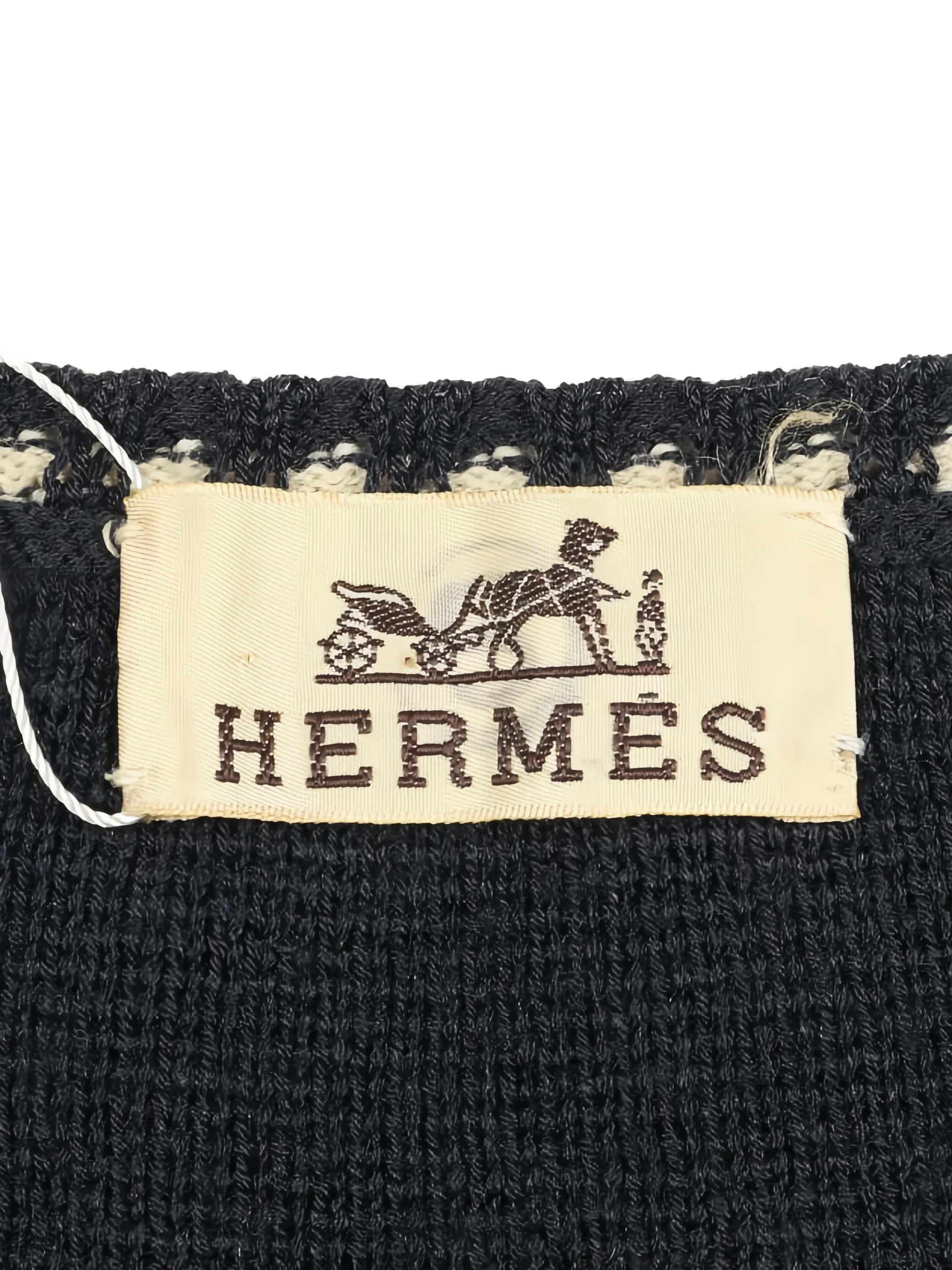 Hermès 2000s Zip Knit Vest