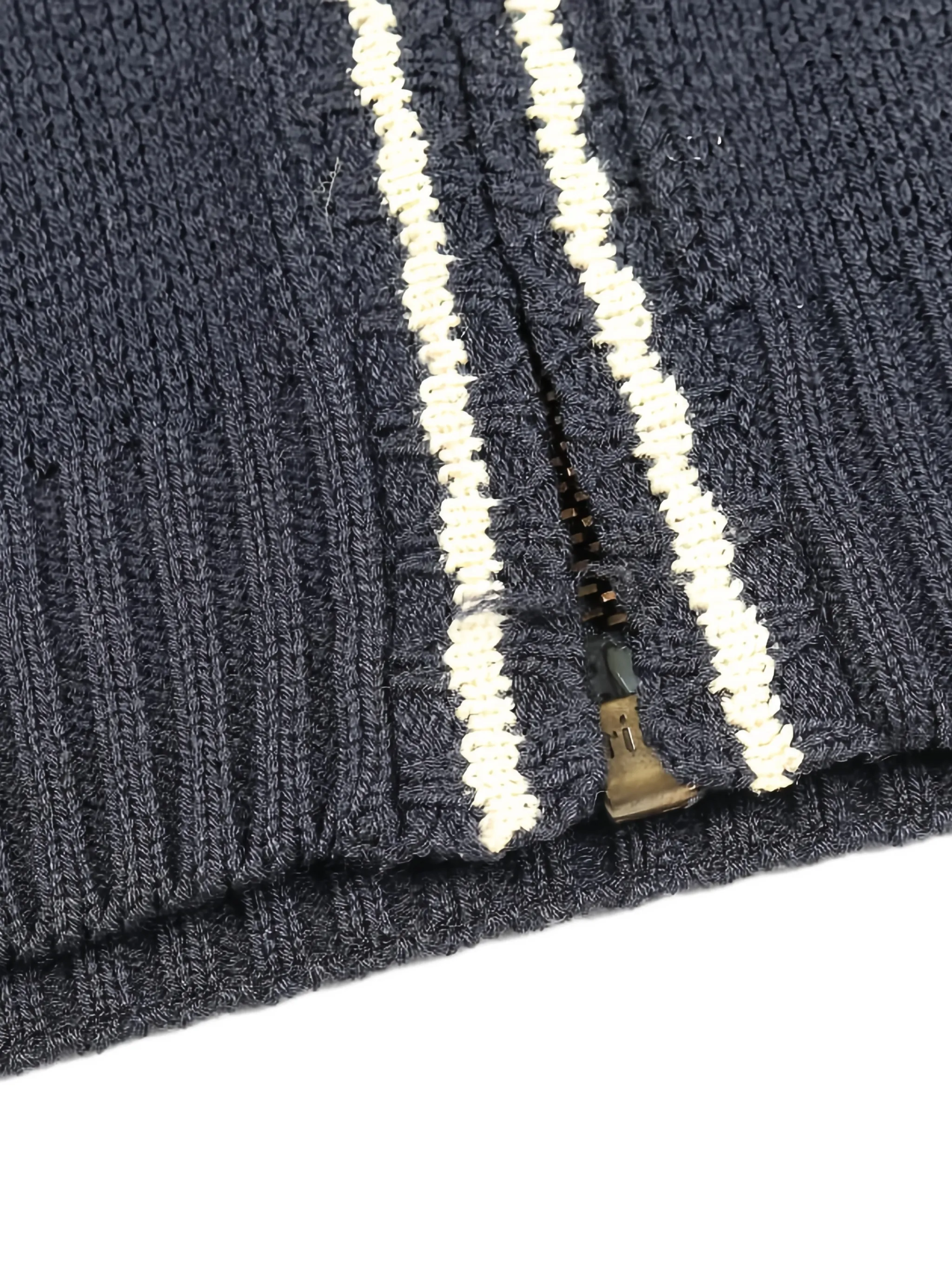 Hermès 2000s Zip Knit Vest
