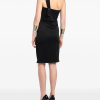 Versace 1990s One-Shoulder Midi Dress