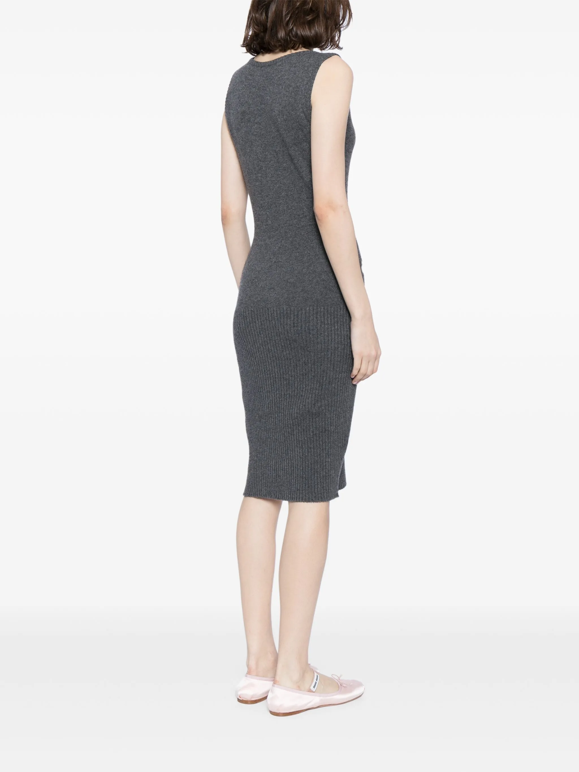 CHANEL 2000s Knitted Cashmere Dress