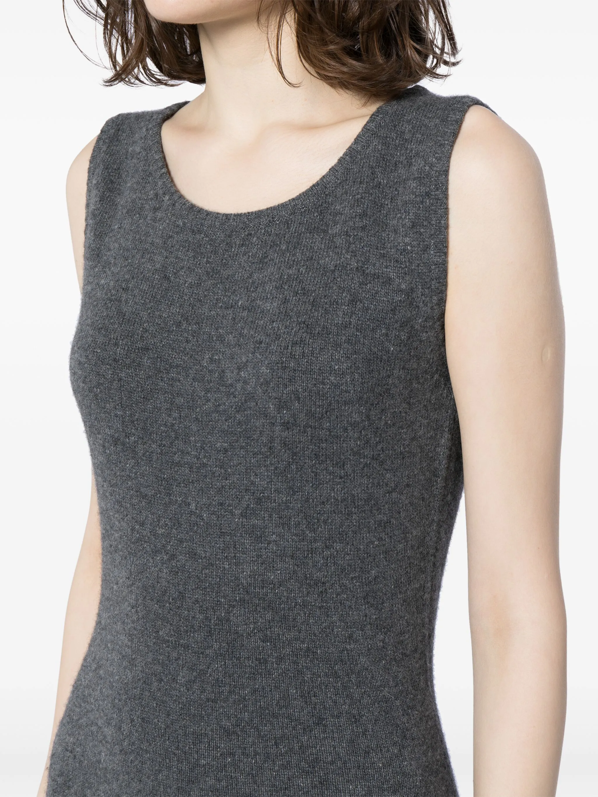 CHANEL 2000s Knitted Cashmere Dress