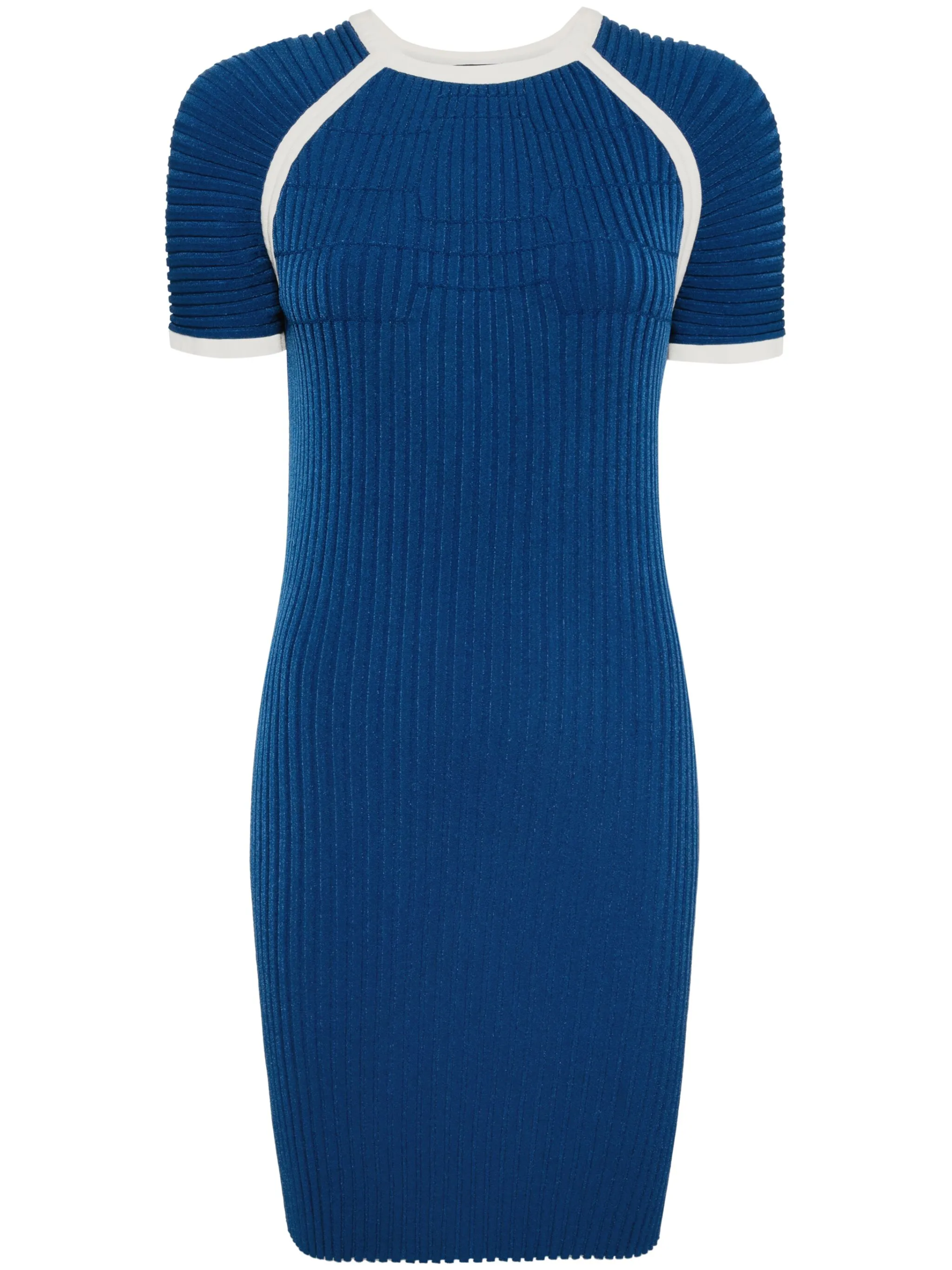18-17-Chanel-2000s-ribbed-knit-short-sleeved-dress-01.webp CHANEL 2000s Ribbed-Knit Short-Sleeved Dress