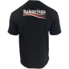Balenciaga Logo Mock-Neck T-Shirt