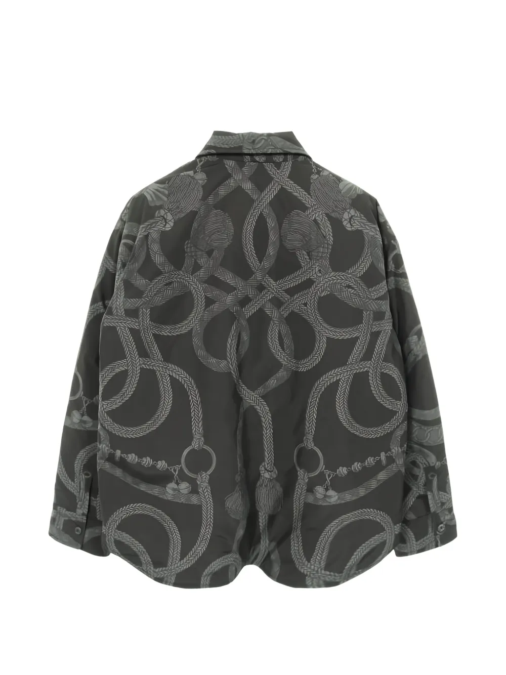 Hermès 2010s Palefroi Remix Reversible Quilted Overshirt