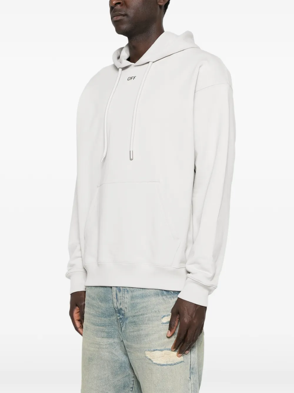 Off-White Logo-Print Hoodie
