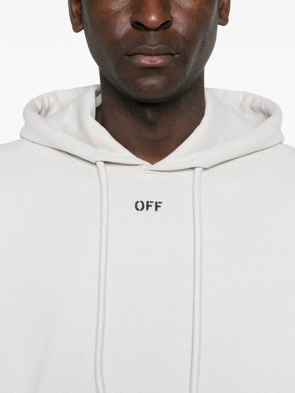 Off-White Logo-Print Hoodie