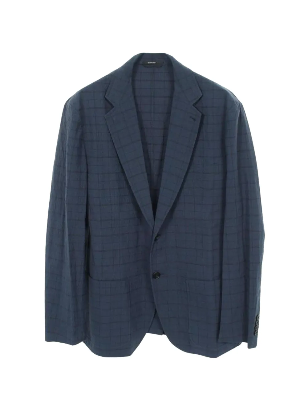 25-12 Hermès 2010s Checked Jacket 01 Hermès 2010s Checked Jacket