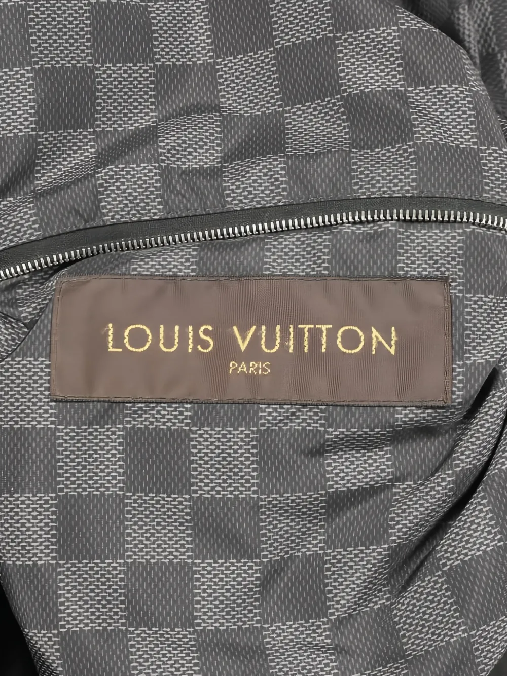 Louis Vuitton Damier Graphite Reversible Hooded Zip-Up Jacket